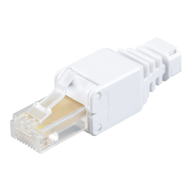 Cat5e niet-afgeschermde, gereedschapsloze RJ45-connector RJ-688Y-C5E