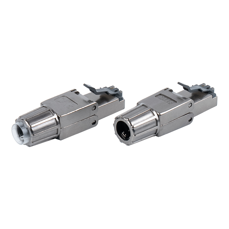 Cat8 afgeschermde gereedschapsloze RJ45-connector RJ-G40S-1-C8 Cat8 afgeschermde gereedschapsloze RJ45-connector RJ-G40S-1-C8