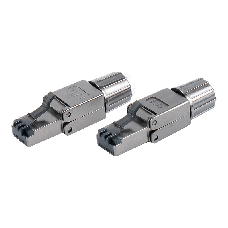 Cat8 afgeschermde gereedschapsloze RJ45-connector RJ-G40S-1-C8 Cat8 afgeschermde gereedschapsloze RJ45-connector RJ-G40S-1-C8