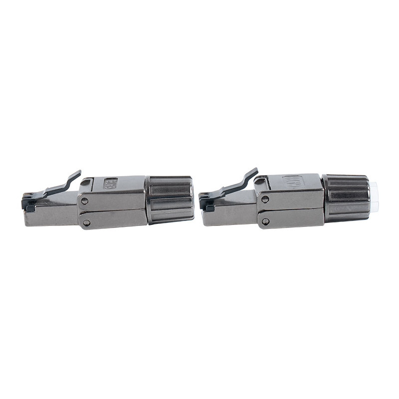 Cat8 afgeschermde gereedschapsloze RJ45-connector RJ-G40S-1-C8 Cat8 afgeschermde gereedschapsloze RJ45-connector RJ-G40S-1-C8