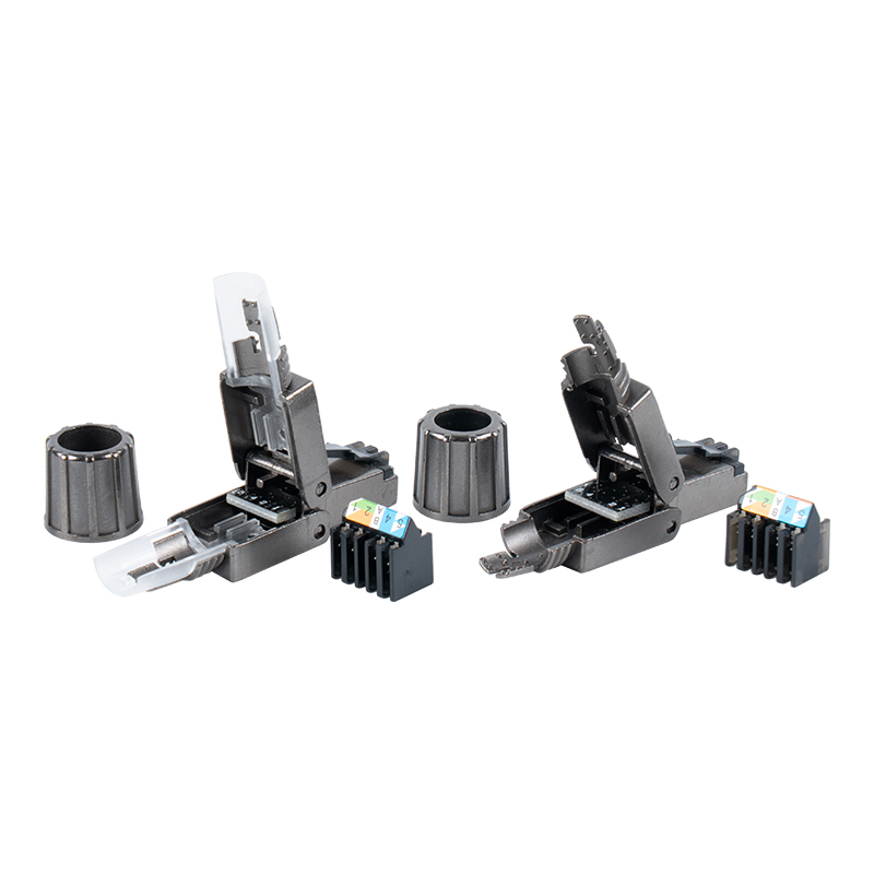 Cat8 afgeschermde gereedschapsloze RJ45-connector RJ-G40S-1-C8 Cat8 afgeschermde gereedschapsloze RJ45-connector RJ-G40S-1-C8