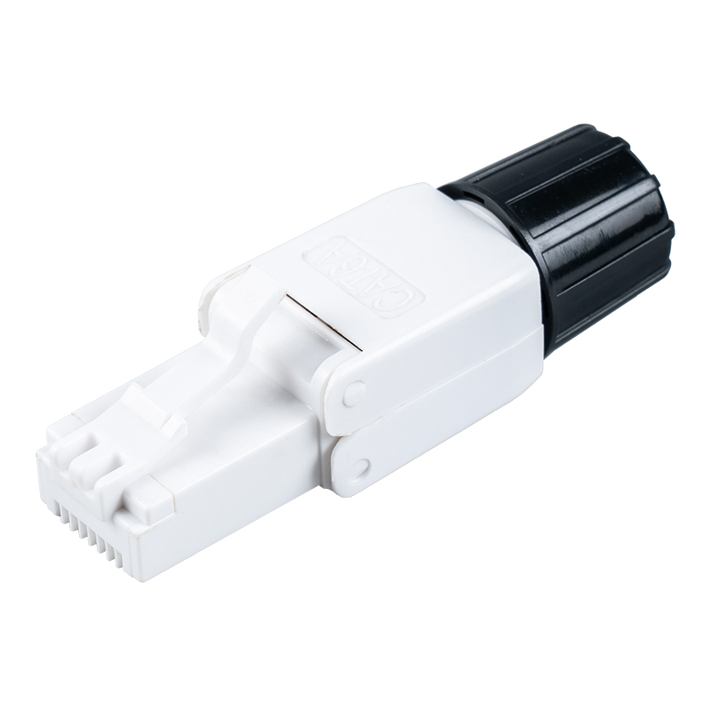 Cat6A niet-afgeschermde gereedschapsloze RJ45-connector (met schroef) RJ-G40U-C6A Cat6A niet-afgeschermde gereedschapsloze RJ45-connector (met schroef) RJ-G40U-C6A