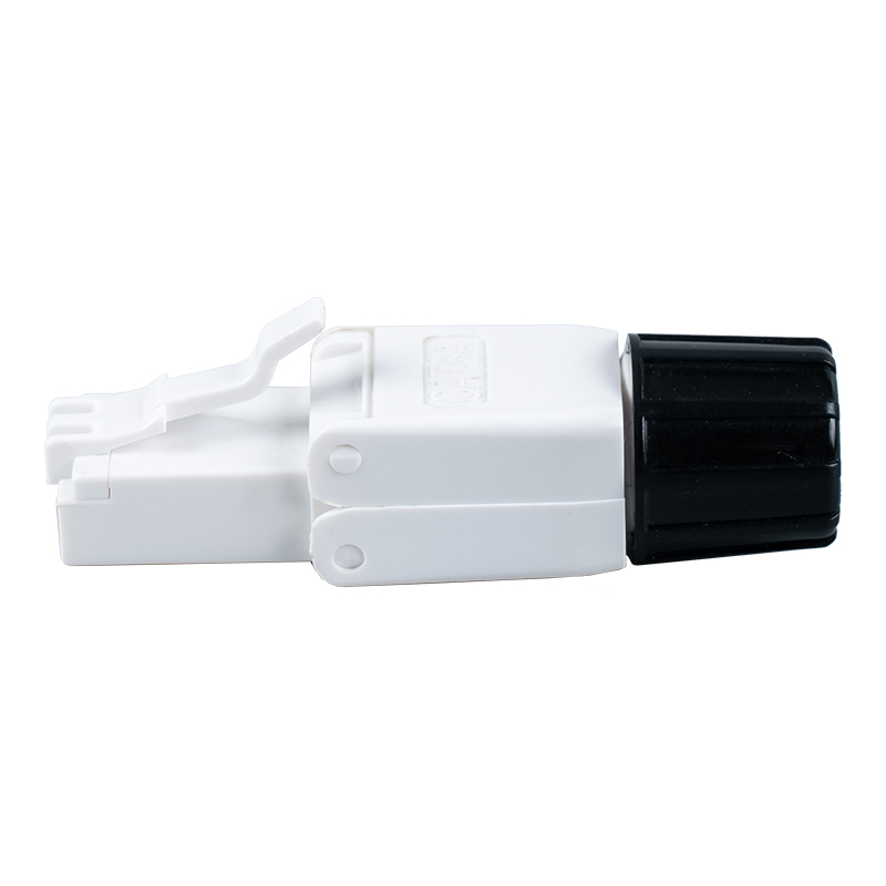 Cat6A niet-afgeschermde gereedschapsloze RJ45-connector (met schroef) RJ-G40U-C6A Cat6A niet-afgeschermde gereedschapsloze RJ45-connector (met schroef) RJ-G40U-C6A