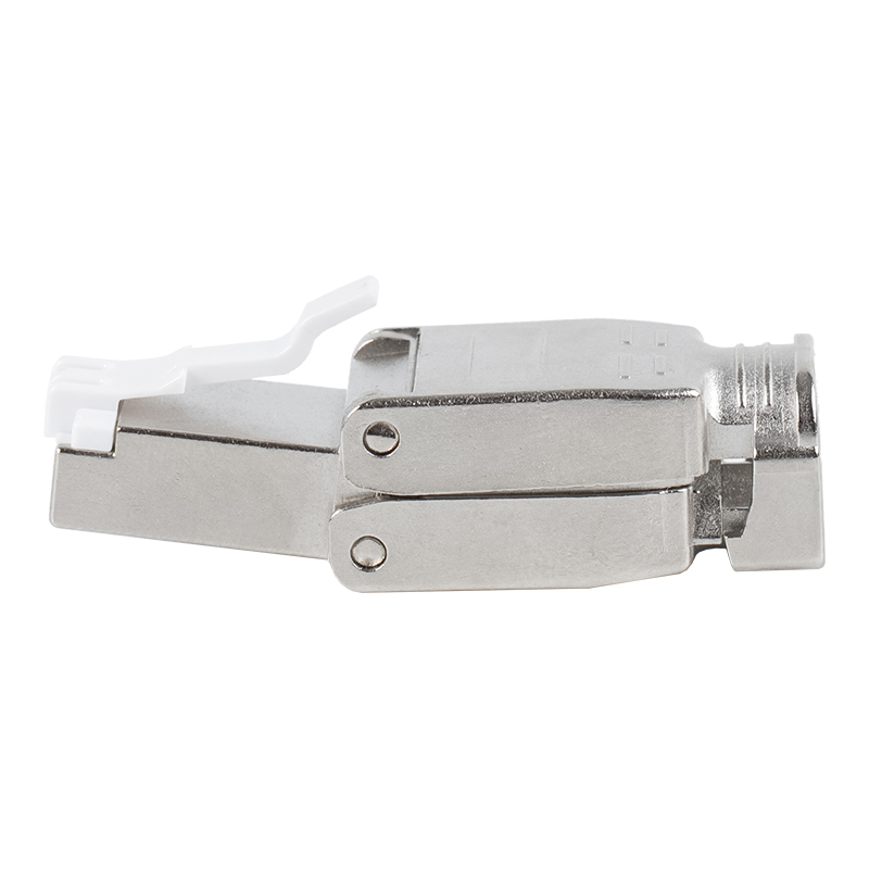 Cat6A afgeschermde, neerklapbare RJ45-connector zonder gereedschap RJ-602S-1-C6A Cat6A afgeschermde, neerklapbare RJ45-connector zonder gereedschap RJ-602S-1-C6A