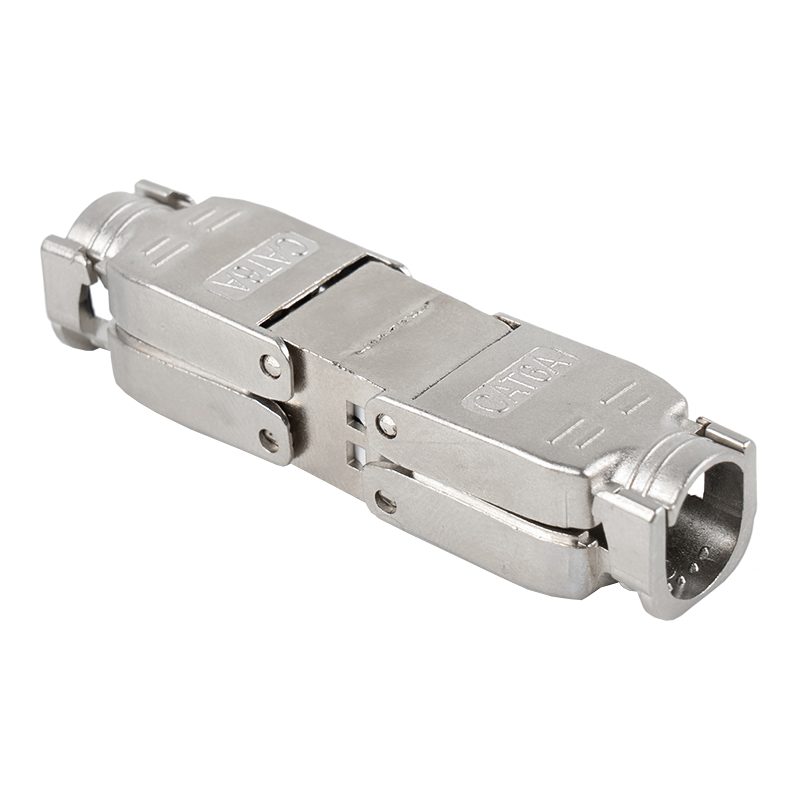 Cat6A afgeschermde, neerklapbare gereedschapsloze connector RJ-603S-3-C6A Cat6A afgeschermde, neerklapbare gereedschapsloze connector RJ-603S-3-C6A