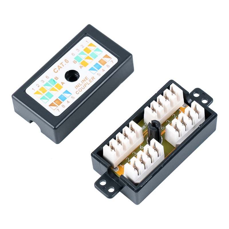 C5e Niet-afgeschermde RJ45 inline-koppeling SM-2037C5E C5e Niet-afgeschermde RJ45 inline-koppeling SM-2037C5E