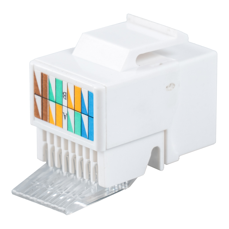 C6 Niet-afgeschermde 90° tolloze keystone-aansluiting (minitype) SM-2052H8C6 C6 Niet-afgeschermde 90° tolloze keystone-aansluiting (minitype) SM-2052H8C6