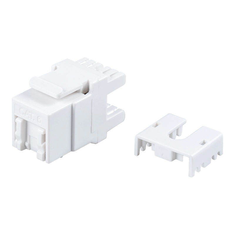 Cat6 niet-afgeschermde 180° modulaire aansluiting (met sluiter) SM-2064CD8C6
