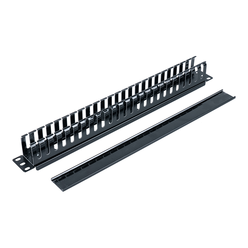 19-inch 1U kunststof kabelbeheerstandaard (24 poorten) SP-3050-1U 19-inch 1U kunststof kabelbeheerstandaard (24 poorten) SP-3050-1U
