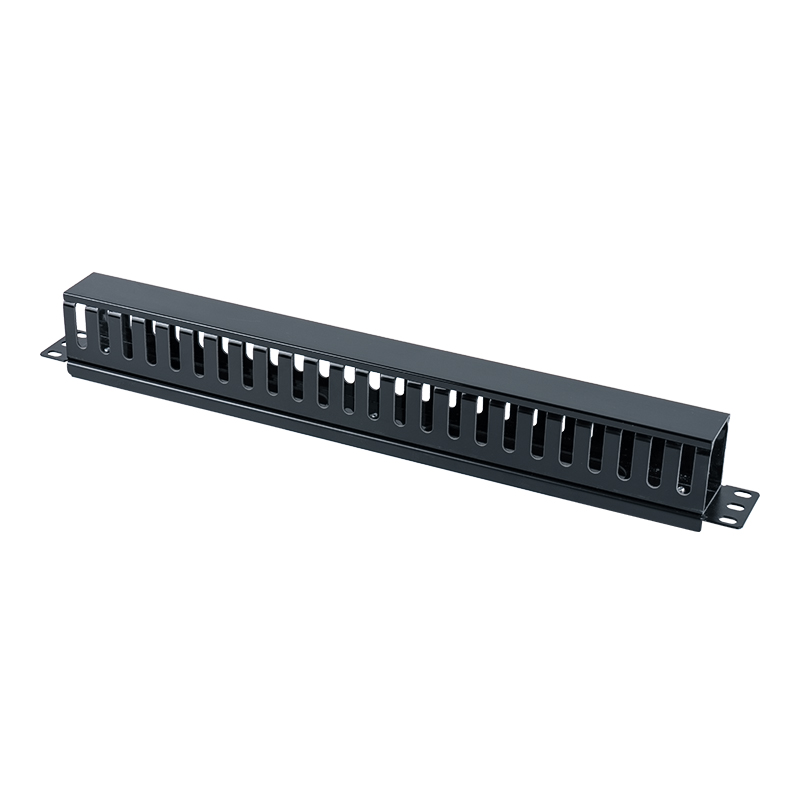 19-inch 1U kunststof kabelbeheerstandaard (24 poorten) SP-3050-1U 19-inch 1U kunststof kabelbeheerstandaard (24 poorten) SP-3050-1U