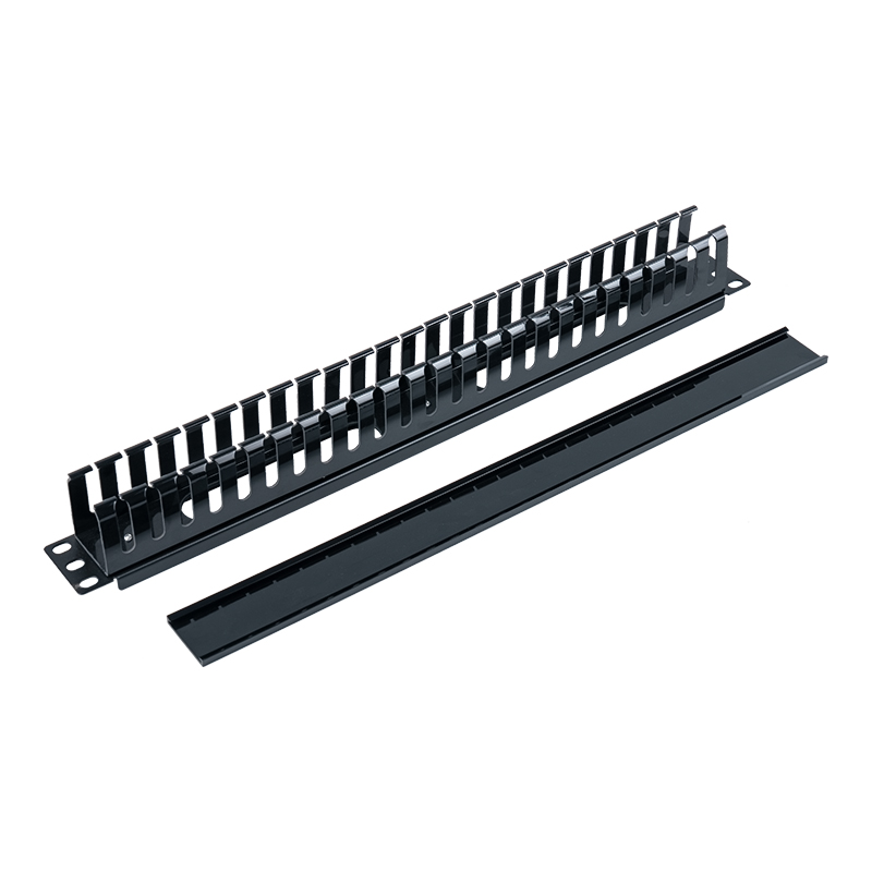 19-inch 1U kunststof kabelbeheerstandaard (24 poorten) SP-3050-1U 19-inch 1U kunststof kabelbeheerstandaard (24 poorten) SP-3050-1U