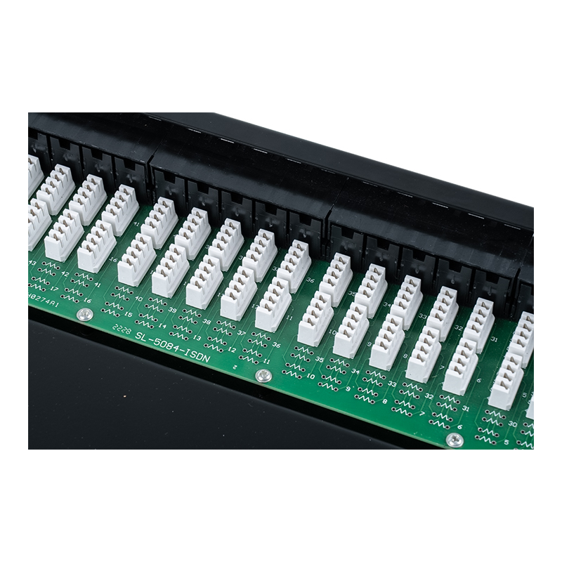 Categorie 3 19-inch 1U 8P 8C 50-poorts spraakpatchpaneel (KRONE IDC) SP-3208K50-C3 Categorie 3 19-inch 1U 8P 8C 50-poorts spraakpatchpaneel (KRONE IDC) SP-3208K50-C3