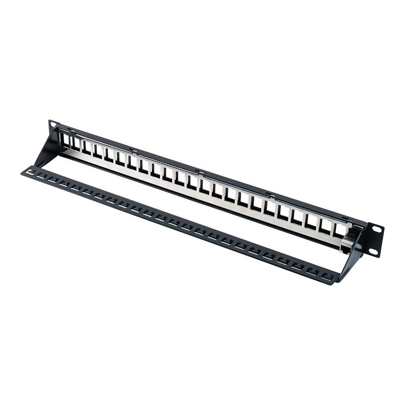19-inch 1U 24-poorts afgeschermd patchpaneel (met C6-module) SP-3260-24P 19-inch 1U 24-poorts afgeschermd patchpaneel (met C6-module) SP-3260-24P