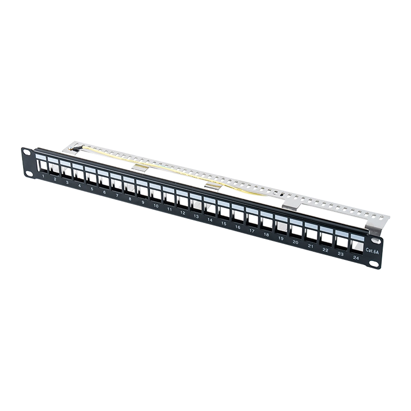 19-inch 1U 24-poorts afgeschermd leeg rackSP-3317S-24P