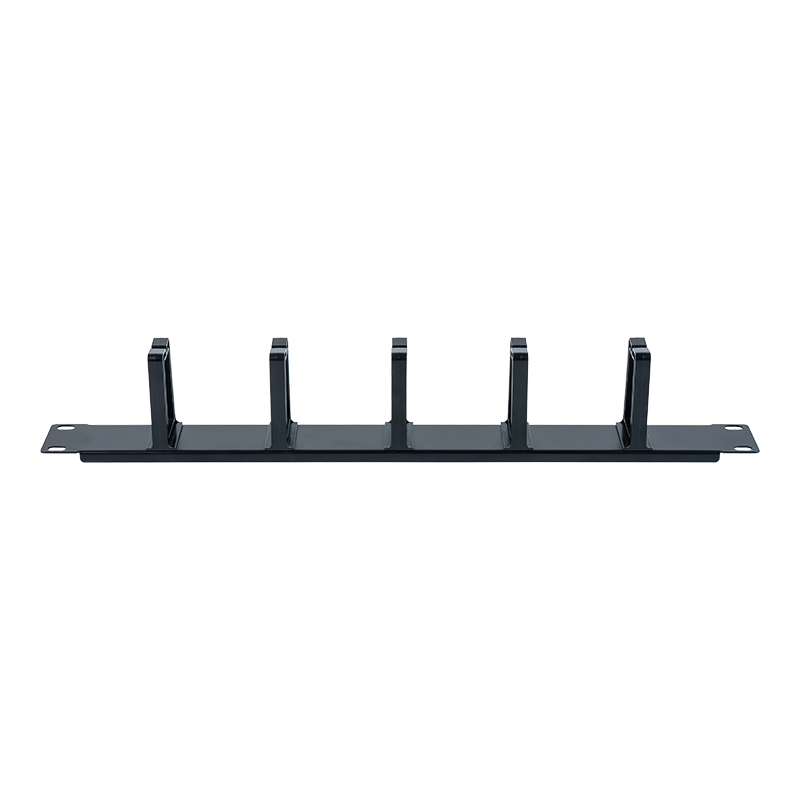 19-inch 1U kabelbeheerrek (5 plastic ringen) SP-3627B-1U