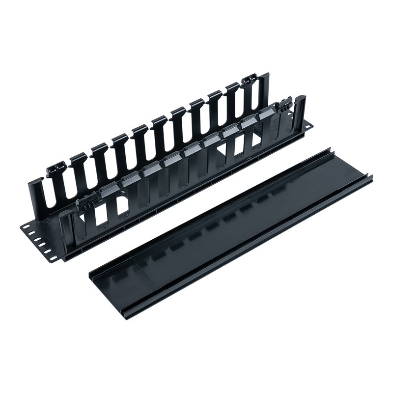 19-inch 2U kunststof kabelbeheerstandaard (12 poorten) SP-3667-2U 19-inch 2U kunststof kabelbeheerstandaard (12 poorten) SP-3667-2U