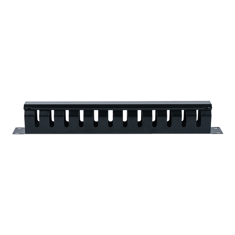 19-inch 1U metalen kabelbeheerstandaard (12 poorten) SP-3670-1U 19-inch 1U metalen kabelbeheerstandaard (12 poorten) SP-3670-1U