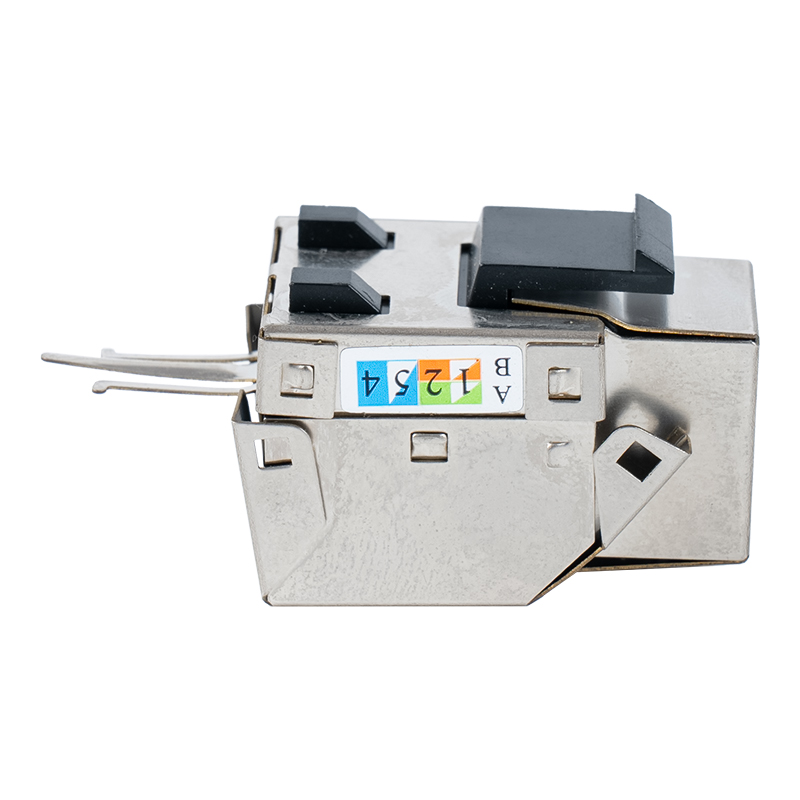 Cat6 afgeschermde 90° keystone-aansluiting (met metalen behuizing) SM-2013SH8C6 Cat6 afgeschermde 90° keystone-aansluiting (met metalen behuizing) SM-2013SH8C6