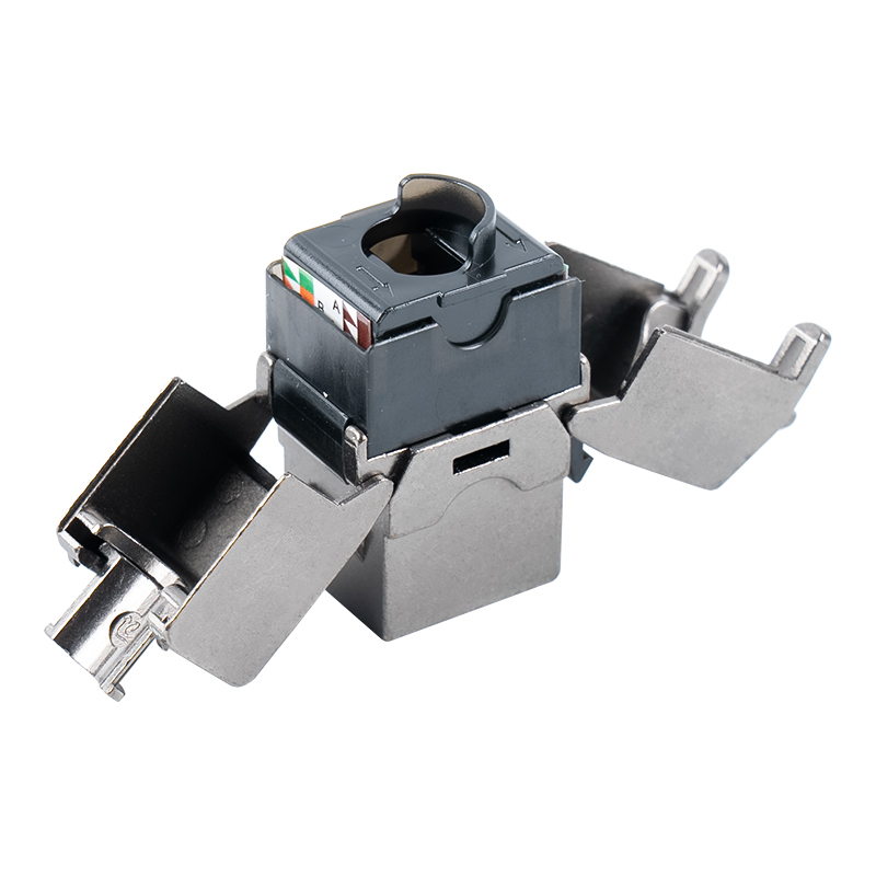 C6A Afgeschermde 180° tolloze keystone-aansluiting (openklapbaar type) SM-2336SH8C6A C6A Afgeschermde 180° tolloze keystone-aansluiting (openklapbaar type) SM-2336SH8C6A