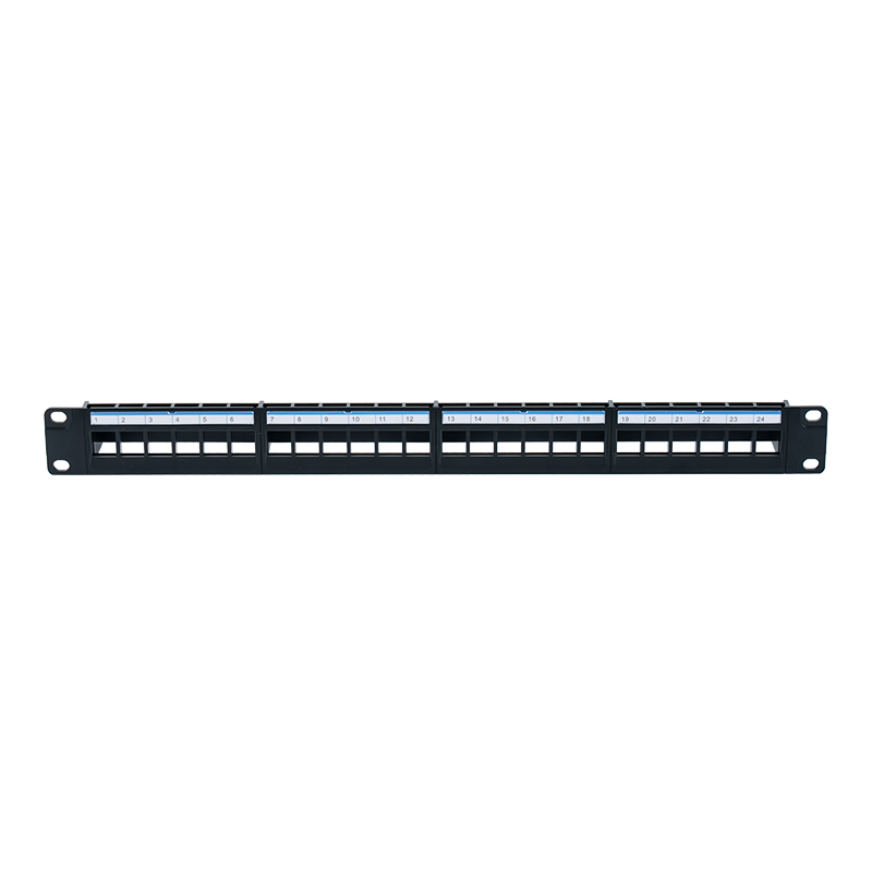 19-inch 1U 24-poorts niet-afgeschermd rack (blauw plastic karton) SP-3401-24P 19-inch 1U 24-poorts niet-afgeschermd rack (blauw plastic karton) SP-3401-24P
