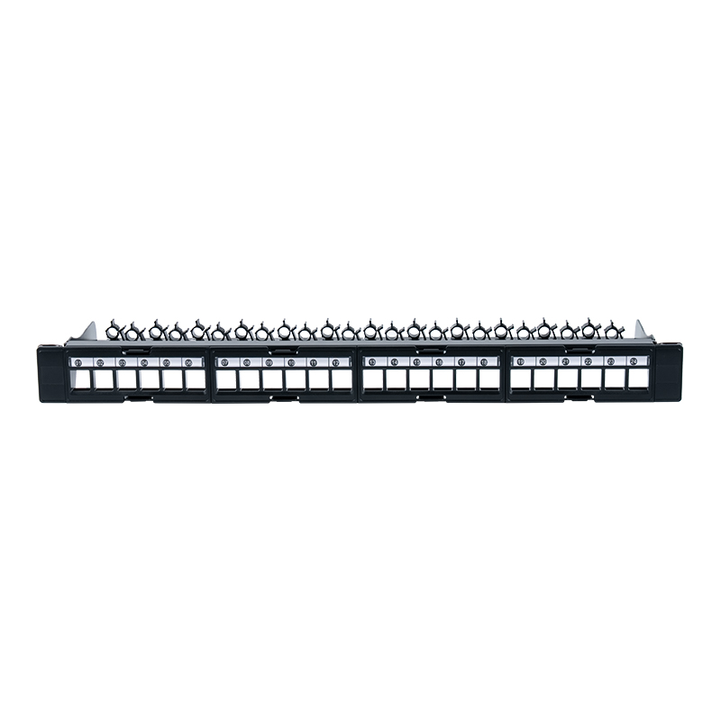 19-inch 1U 24-poorts niet-afgeschermde rackmontage (verwijderbaar venster) SP-3404-24P 19-inch 1U 24-poorts niet-afgeschermde rackmontage (verwijderbaar venster) SP-3404-24P