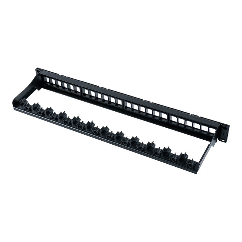 19-inch 1U 24-poorts niet-afgeschermde rackmontage (verwijderbaar venster) SP-3404-24P 19-inch 1U 24-poorts niet-afgeschermde rackmontage (verwijderbaar venster) SP-3404-24P