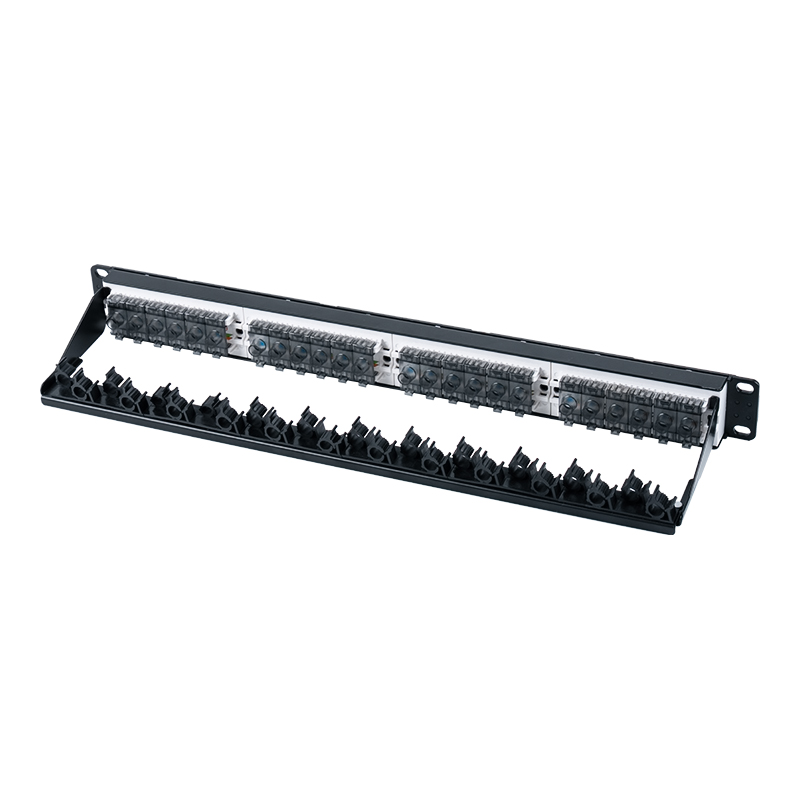 19-inch 1U 24-poorts niet-afgeschermd rack (plastic opklapbaar venster) SP-3405-24P 19-inch 1U 24-poorts niet-afgeschermd rack (plastic opklapbaar venster) SP-3405-24P