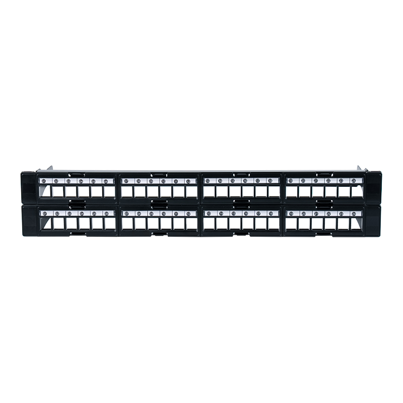 19-inch 1U 48-poorts niet-afgeschermd rack (verwijderbaar venster) SP-3408-48P 19-inch 1U 48-poorts niet-afgeschermd rack (verwijderbaar venster) SP-3408-48P