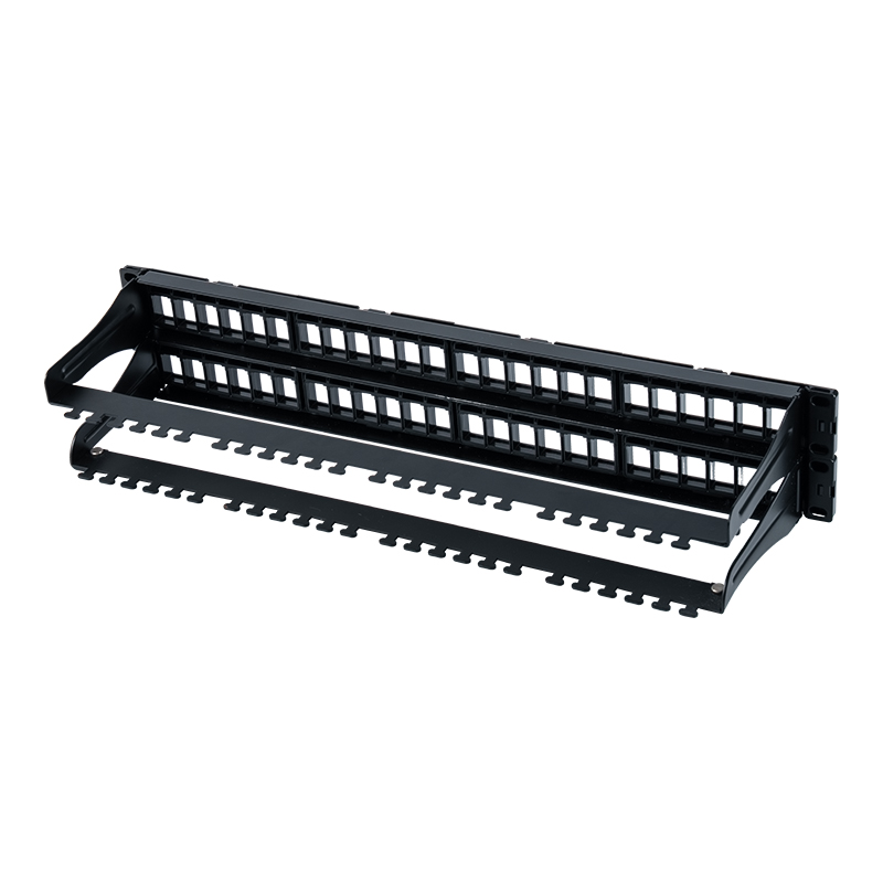 19-inch 1U 48-poorts niet-afgeschermd rack (verwijderbaar venster) SP-3408-48P 19-inch 1U 48-poorts niet-afgeschermd rack (verwijderbaar venster) SP-3408-48P