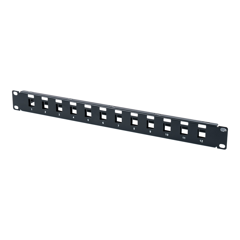 19-inch 1U 12-poorts afgeschermd blanco frame SP-3409S-12P