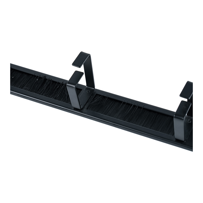 19-inch kunststof kabelbeheerpaneel met 4 ringen (met borstel) SP-3804-1U 19-inch kunststof kabelbeheerpaneel met 4 ringen (met borstel) SP-3804-1U